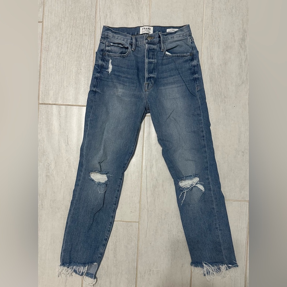 Frame Le Original Distressed Jeans size 26